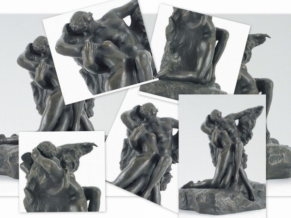 Auguste Rodin - Eternal Spring.Bronze.