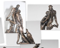 Auguste Rodin - The Eternal Idol.Bronze. 